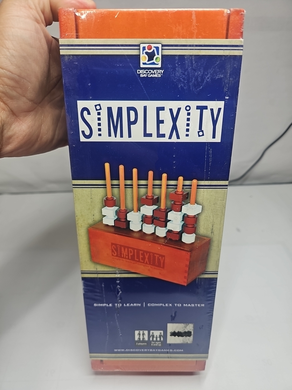 Discovery Simplexity Strategy Game - Blue & Orange